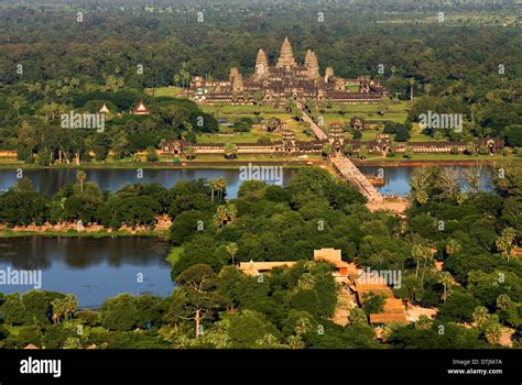 angkor wat pronunciation|angkor wat aerial view.